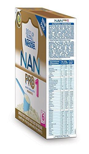 NESTLE Nan Pro 1 Starter Infant Formula with Probiotics, Upto 6