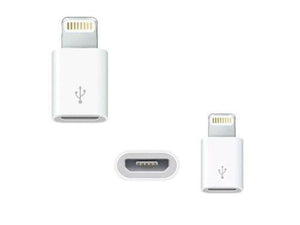 8 Pin Lightning to Micro USB Converter Connector for iPhone 6, 5, 5S, 5C, iPad