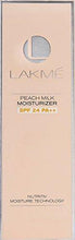 Lakme Peach Milk Moisturizer SPF 24 PA Sunscreen Lotion, 120ml