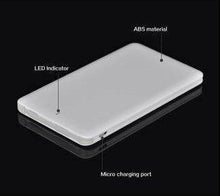 Maxxlite Maxxlite 6000Mah Ultra Slim Leatherite Look Credit Card Sized Power Bank With Built-In Cable For Iphone And Samsung - White