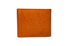 Gentleman Genuine Leather Men's Wallet ( TAN Colour) With Safety Flap - NEIGHBOUR JOY