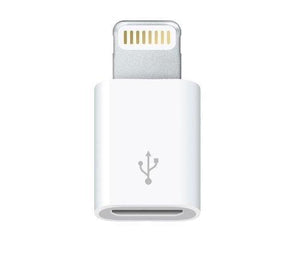 8 Pin Lightning to Micro USB Converter Connector for iPhone 6, 5, 5S, 5C, iPad