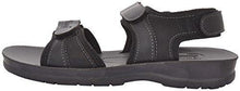 Paragon Men's Black PU Sandals (10) - NEIGHBOUR JOY