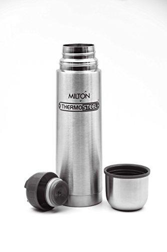 Milton Thermosteel Flip Lid Flask, 500ml, Silver – JOYONE