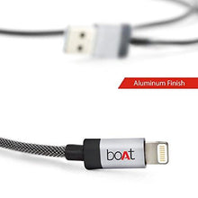 boAt Indestructible Apple Certified Lightning Cable (Space Grey)