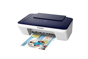 Canon Pixma E477 All-in-One Wi-Fi InkJet Printer (White/Blue) - NEIGHBOUR JOY