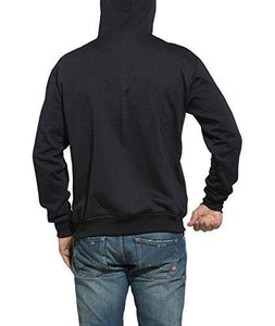 Alan Jones Solid Zipper Hooded Sweatshirt - NEIGHBOUR JOY