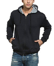 Alan Jones Solid Zipper Hooded Sweatshirt - NEIGHBOUR JOY