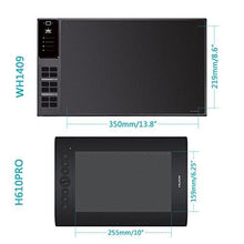 Huion Giano Wireless Graphic Drawing Tablet with 13.8-by-8.6 Inch Huge Work Surface and 8GB MicroSD Card - WH1409 - NEIGHBOUR JOY