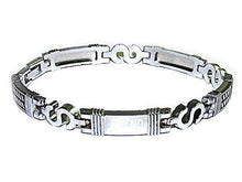 Gemshop Factorywala Silver Plated Chain Bracelet For Mens - NEIGHBOUR JOY
