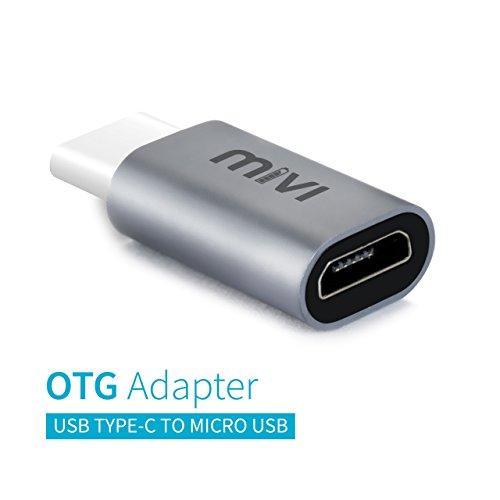 Mivi Type-C to Micro USB OTG adapter For Samsung Galaxy S8/S8Plus, Oneplus 5/3T/3, Xiaomi MI5, Google Pixel X/XL, Nexus 6P/5X, Letv le 1s,More Smartphones and other Type-C OTG supported Devices - NEIGHBOUR JOY