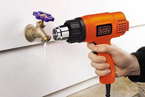 Black + Decker KX1800 1800-Watt Dual Temperature Heat Gun (Orange and Black) - NEIGHBOUR JOY