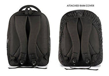 The Clownfish Nation Series 40 litres Bag College Bag,Laptop Bag ,Travel Backpack & Raincover for Backpacks,Black