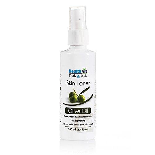 Healthvit Bath and Body Natural Olive Skin Toner, 100ml