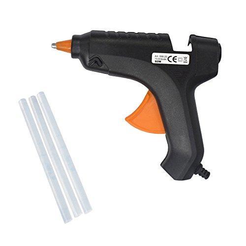 AsianHobbyCrafts 40 Watt Brand New Hot Melt Glue Gun with 3 Pcs Glue Stick 8