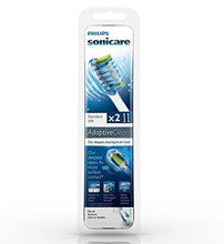 Philips Sonicare Adaptive Clean replacement toothbrush heads, HX9042/64, White 2-count