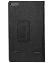 Colorcase Tab Flip Cover Case for Micromax Canvas Tab P681 - Black - NEIGHBOUR JOY