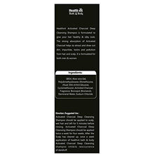 Healthvit Activated Charcoal Deep Cleansing Shampoo, 200ml