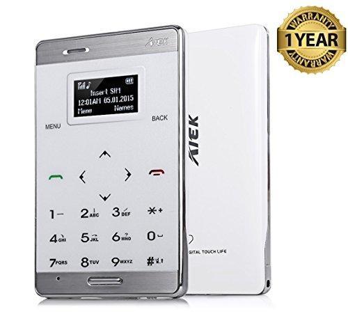 AIEK LASCOM INDIA AIEK ULTRA SLIM CREDIT CARD SIZE PHONE OF BIS GOVERNMENT