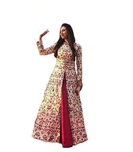 Sai creation Women's Printed Banglori silk Lehenga (gowns_bollywood_karishma kapoor_party wear_gown_indo western) - NEIGHBOUR JOY