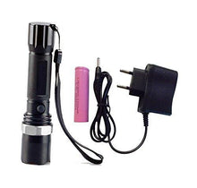 Cree Zoom LED Light Torch 18650 Rechargeable Aluminum Alloy Torch 3 Modes 500LM Ultra Bright Flashlight Long Distance Visible Upto 500 Meter Waterproof Design - NEIGHBOUR JOY
