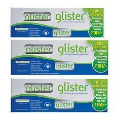 Amway Glister Pack of 3 ( 3*100gms) - NEIGHBOUR JOY