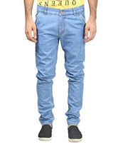 Trendy Trotters Men's Regular Fit Jeans (TTJ1CRSNL-L34._Light Blue)