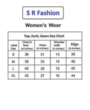 S R Fashion Girls Tapeta Silk Plain Full Stitched Long Gown With Dupatta For Womens(SRF_Full Stitched_Neavy Blue_Tapeta_JFW-125_65812) - NEIGHBOUR JOY