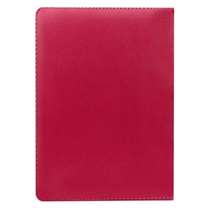 Acm Rotating 360° Leather Flip Case For Lenovo Tab 3 7 Essential Tablet Cover Stand Dark Pink - NEIGHBOUR JOY