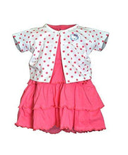 Orange and Orchid Baby Girls Cotton Frock (Pink, 0-6 Months) - NEIGHBOUR JOY