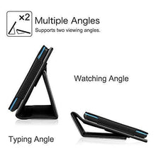 IndiSmack PU Leather Flip Flap Case Book Cover Stand For Lenovo Tab 3 730X 7 inch Tablet,Black - NEIGHBOUR JOY