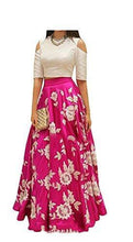 Generative Shoppe Pink Embroider Women Western Gown ( GS_41_Pink_Semi Stitched ) Free Size - NEIGHBOUR JOY