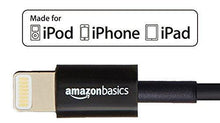 AmazonBasics Apple Certified Lightning to USB Cable - 6 Feet (1.8 Meters) - Black