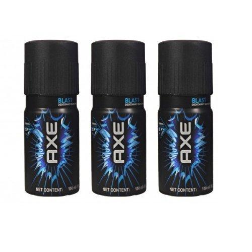 Axe Blast Deodorant Body Spray (150ml) X 3 Quantities