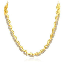 Sukkhi Graceful Gold Plated AD Necklace Set For Women