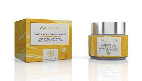 Ananda Purifying Clay Mask for Oily and Combination Skin, 25g