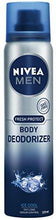 Nivea Men Fresh Protect Body Deodorizer Ice Cool, 120ml