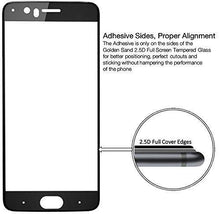Plus Pro HD+ Crystal Clear Full Screen Coverage Tempered Glass Screen Protector For Oneplus 5 - Black - NEIGHBOUR JOY