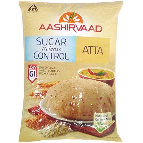 Aashirvaad Sugar Release Control Atta, 5kg - NEIGHBOUR JOY