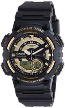 Casio Youth-Combination Analog-Digital Gold Dial Men's Watch - AEQ-110BW-9AVDF(AD206) - NEIGHBOUR JOY