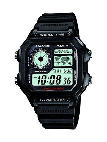 Casio Youth Grey Dial Men's Watch - AE-1200WH-1AVDF (D097) - NEIGHBOUR JOY