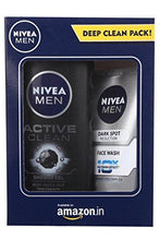 Nivea Men Dark Spot Reduction Facewash, 100ml with Active Clean Shower Gel, 250ml