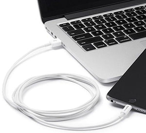 AmazonBasics Apple Certified Lightning to USB Cable - 6 feet (1.8 meters) - White