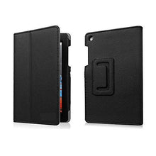 IndiSmack PU Leather Flip Folio Case Cover cum Stand for Lenovo Tab3 7 Essential Only- Black - NEIGHBOUR JOY