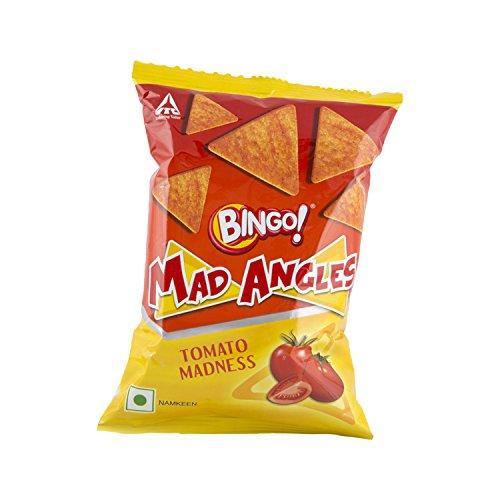 Bingo Mad Angles Tomato Madness Namkeen, 45g - NEIGHBOUR JOY