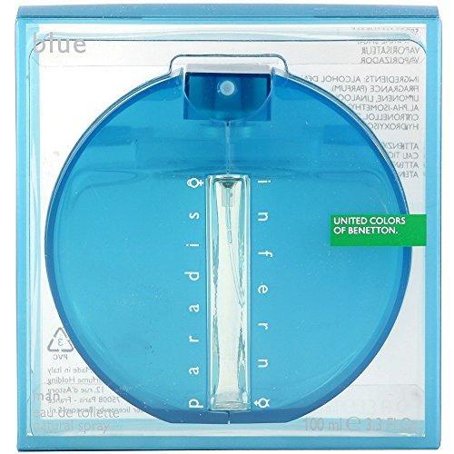 Benetton Paradiso Blue EDT 3.4 Ounce