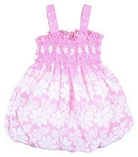 Kuchipoo Baby Girls' A Line Dress (KUC-FRK-155--6-12 Months, Pink & White, 6-12 Months) - NEIGHBOUR JOY