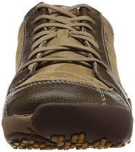 Woodland Men's Khaki Leather Sneakers - 5 UK/India (39 EU)