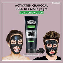 Healthvit Activated Charcoal Purifying Peel off Mask, 50g