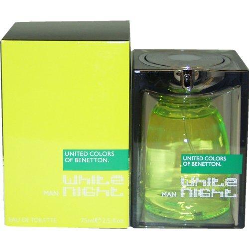 Benetton White Night By Benetton For Men Edt Spray 2.5 Oz